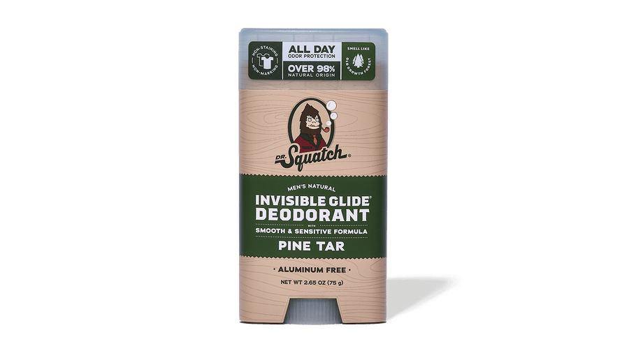 Pine Tar Invisible Glide Deodorant - Essential Outdoor Guard
