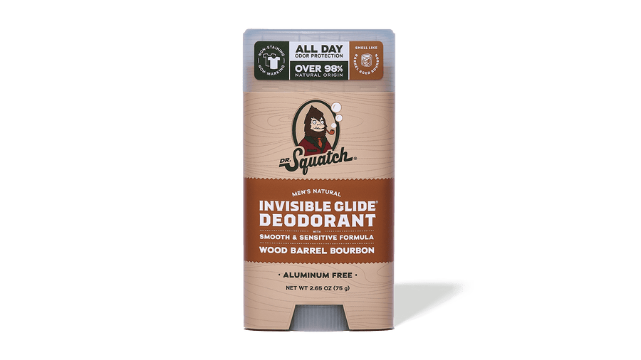 Wood Barrel Bourbon Invisible Glide Deodorant - Active Guard