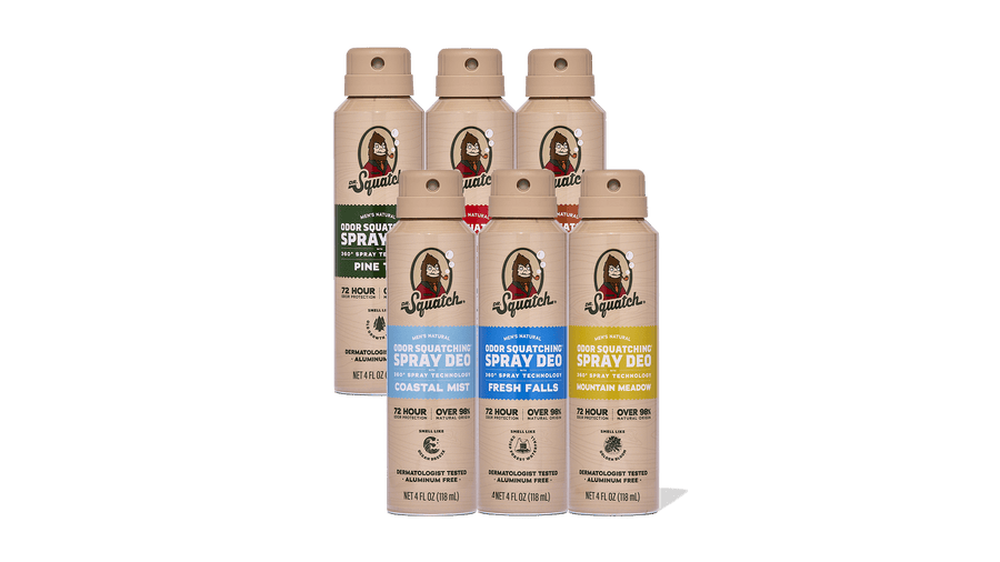 Spray Deodorant 6-Pack - Fresh Pick
