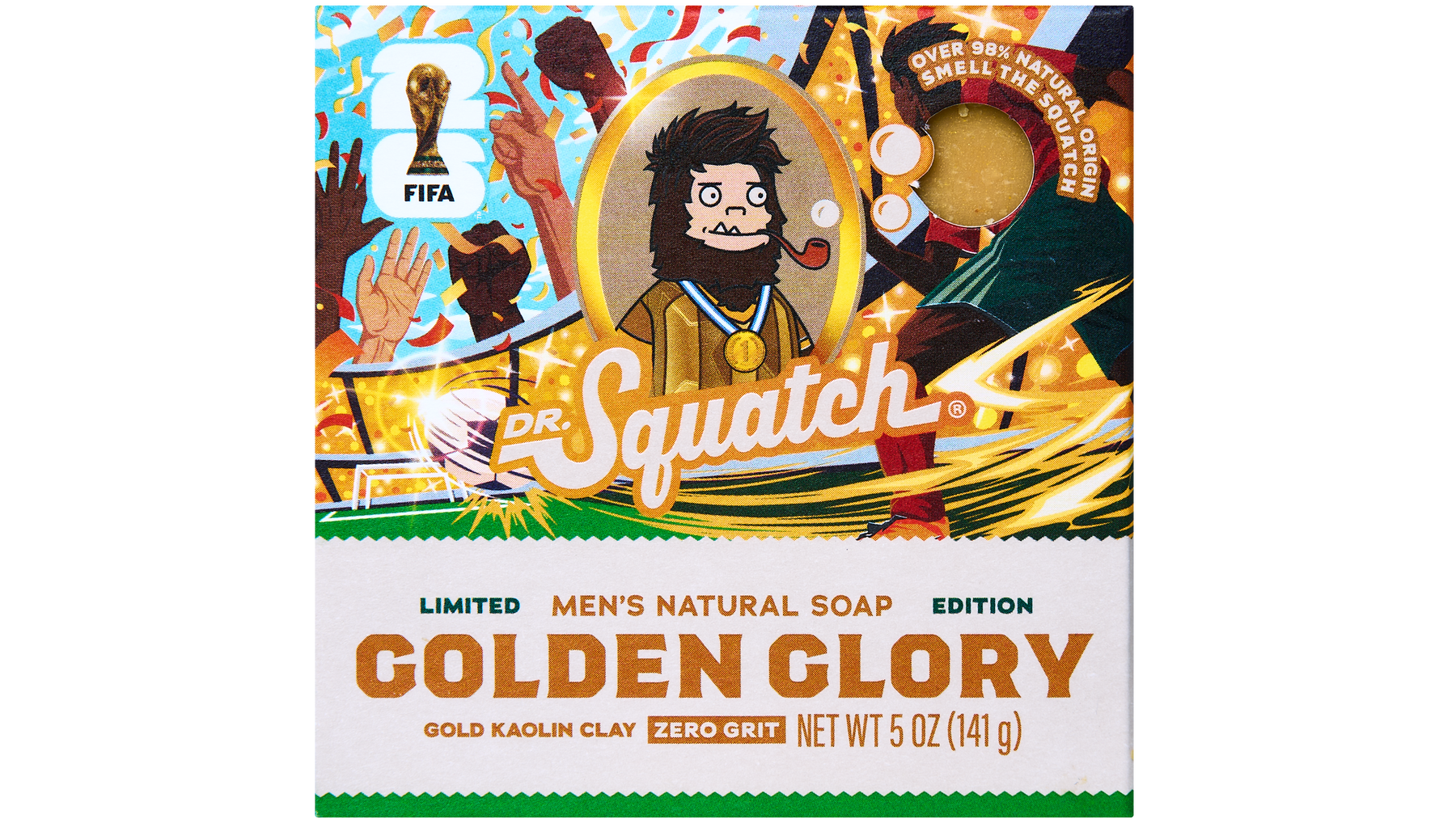 FIFA Golden Glory 3-Pack Bar Soap Bundle - Active Travel Pick