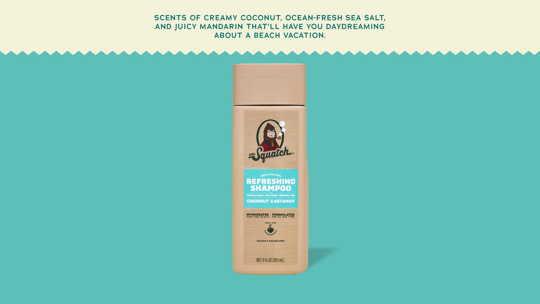 Coconut Castaway Shampoo - Clean Fresh Care