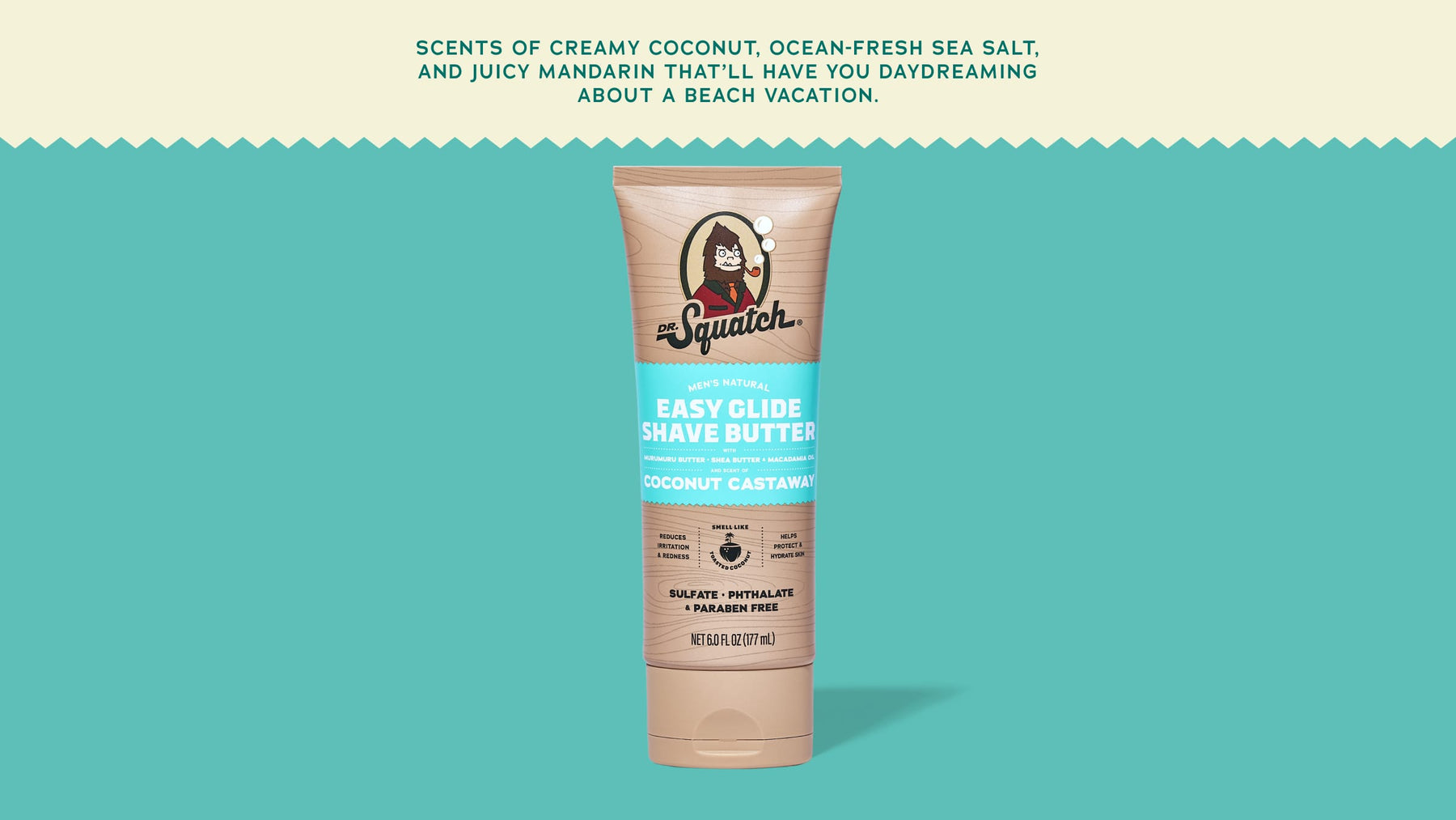 Easy Glide Shave Butter Coconut Castaway - Bright Guard