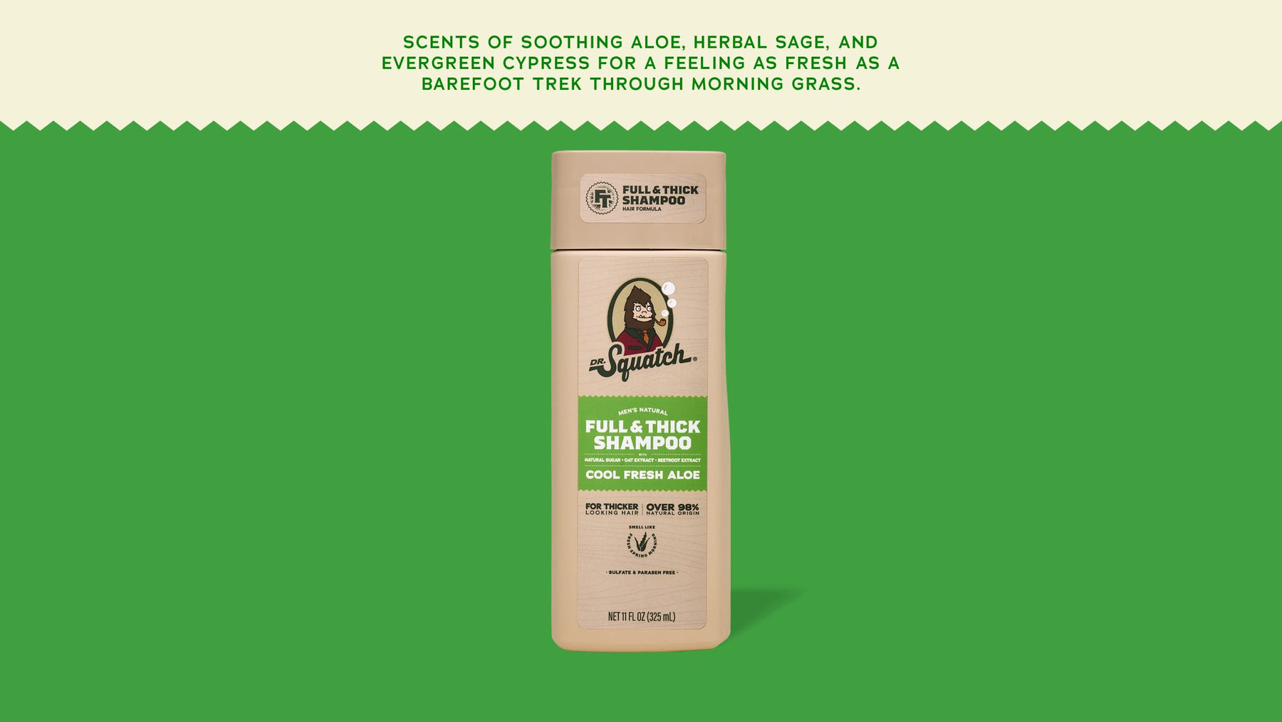 Cool Fresh Aloe Full & Thick Shampoo - Simple Morning Routine