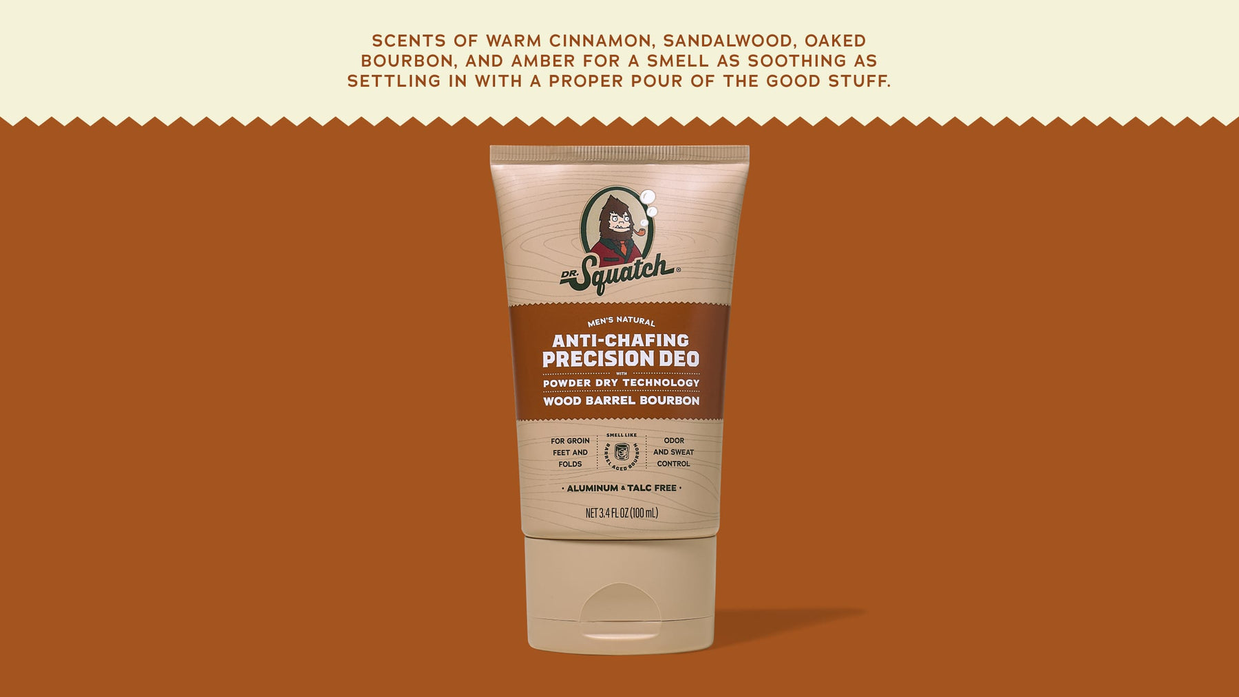 Wood Barrel Bourbon Precision Deo - Bright Daily Clean