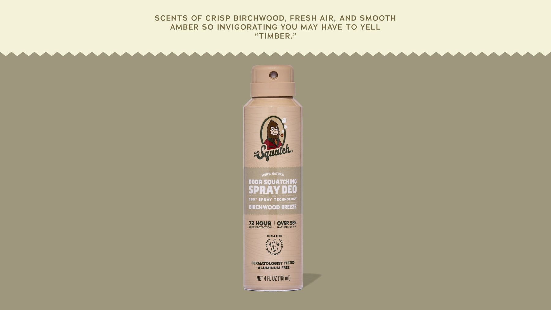 Birchwood Breeze Spray Deodorant - Clean Guard