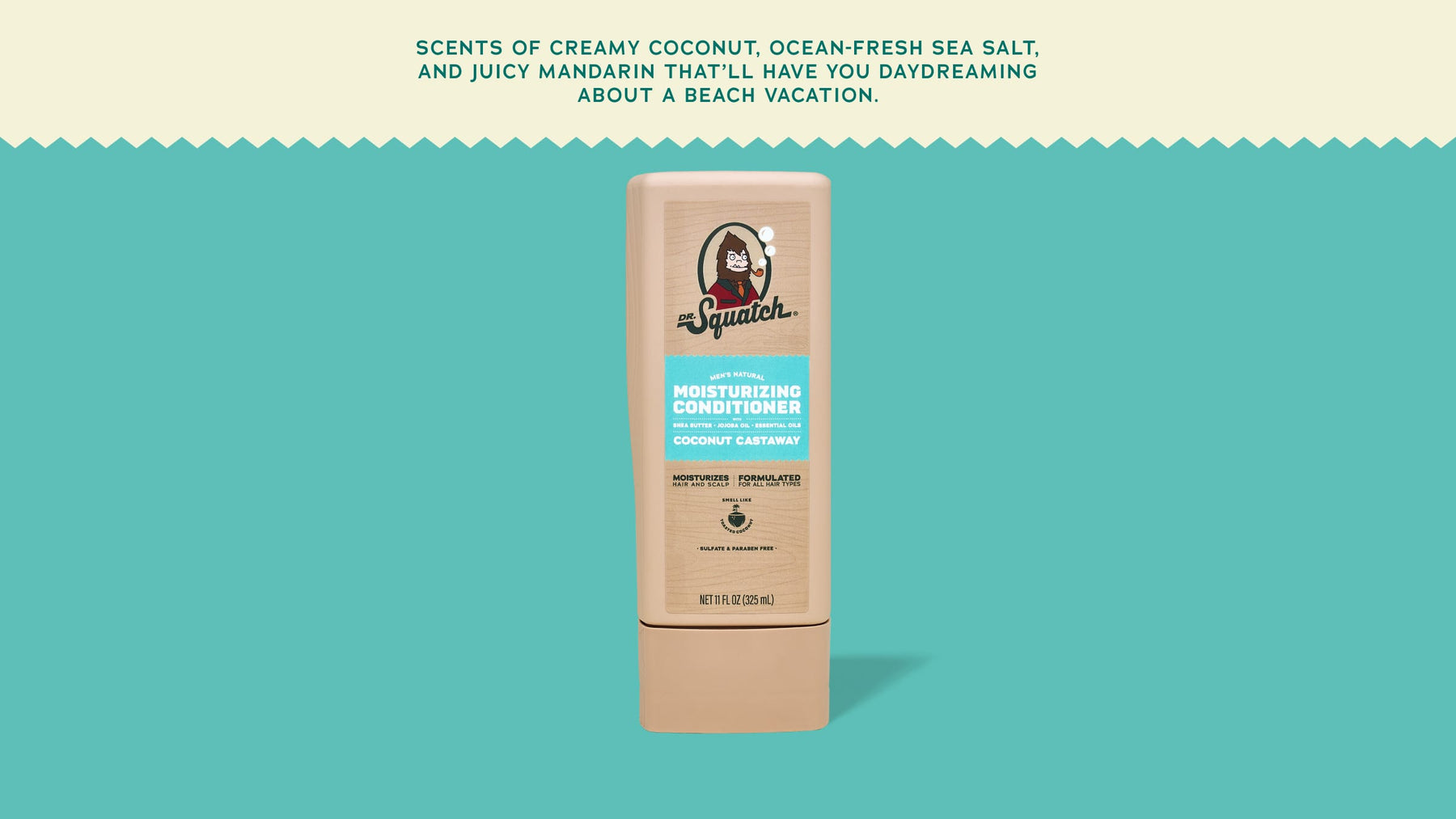 Coconut Castaway Conditioner - Outdoor Shower Routine