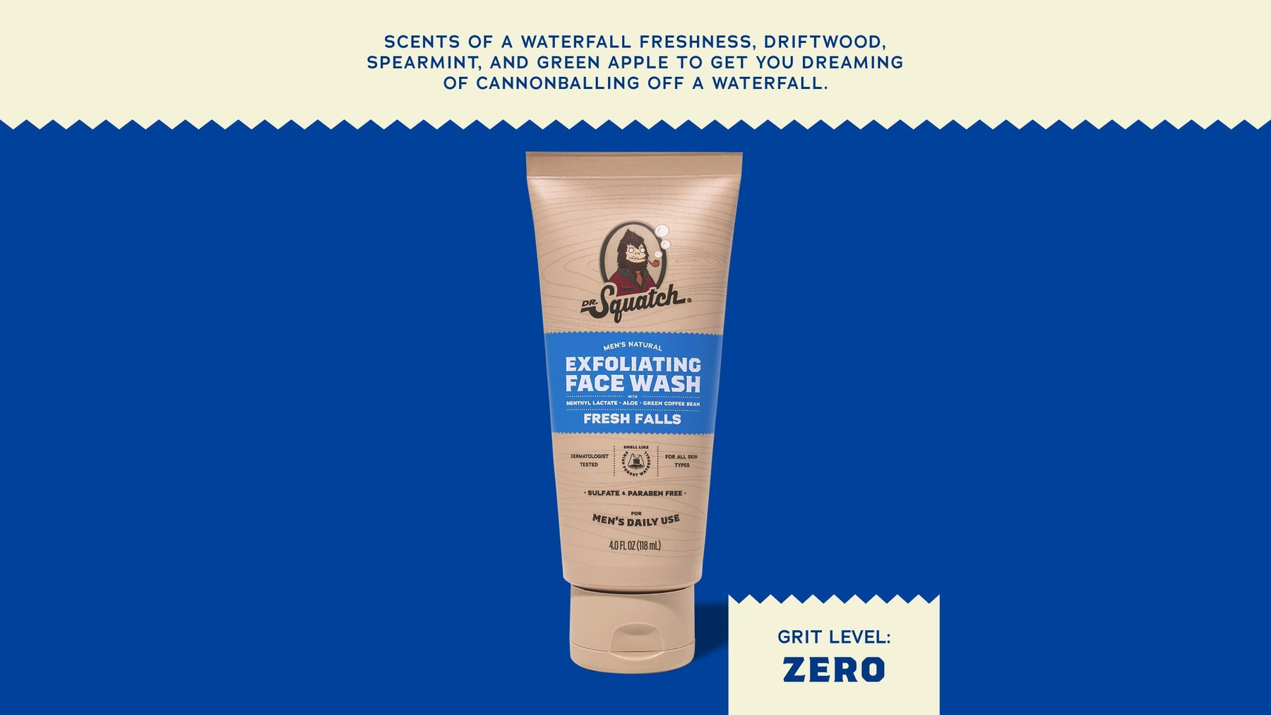 Fresh Falls Exfoliating Face Wash - Forest Morning Start