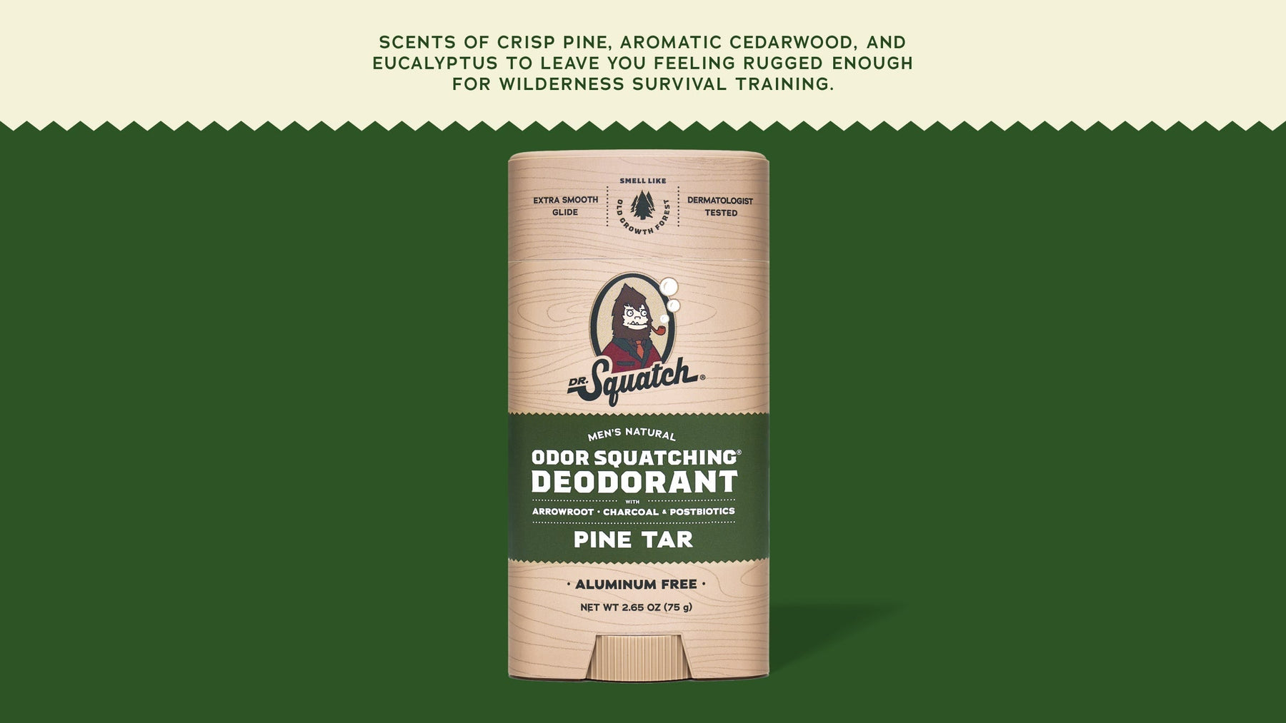 Pine Tar Deodorant - Modern Outdoor Shield
