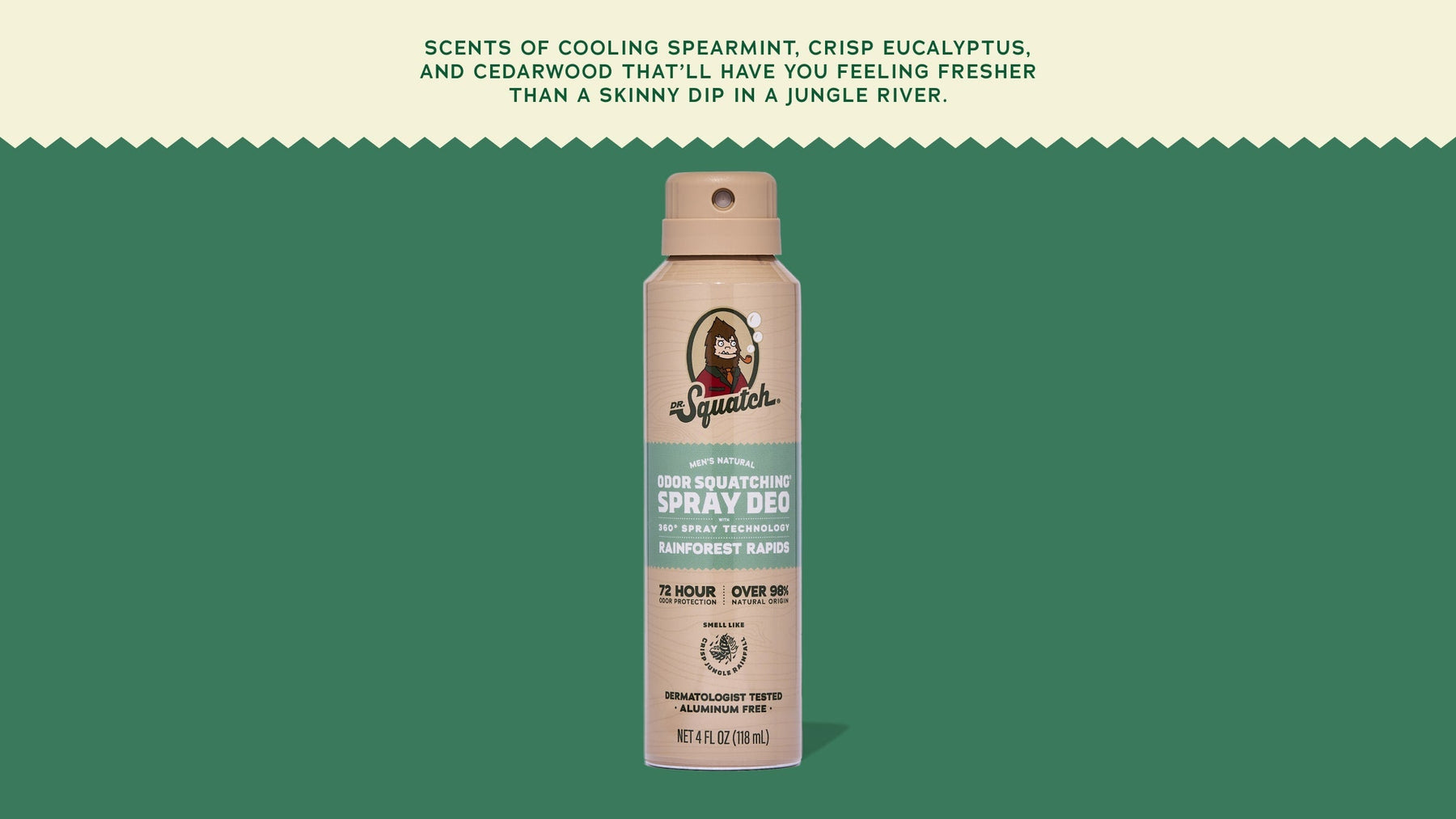 Rainforest Rapids Spray Deodorant - Active Shield