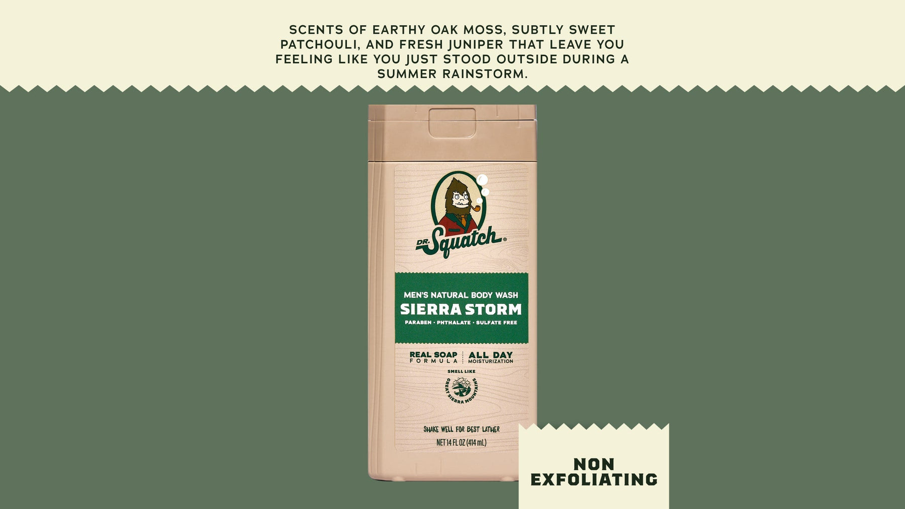 14 oz Sierra Storm Body Wash - Trail Wash