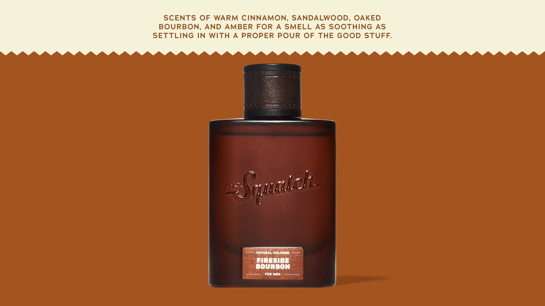 Fireside Bourbon Cologne - Outdoor Trail Style