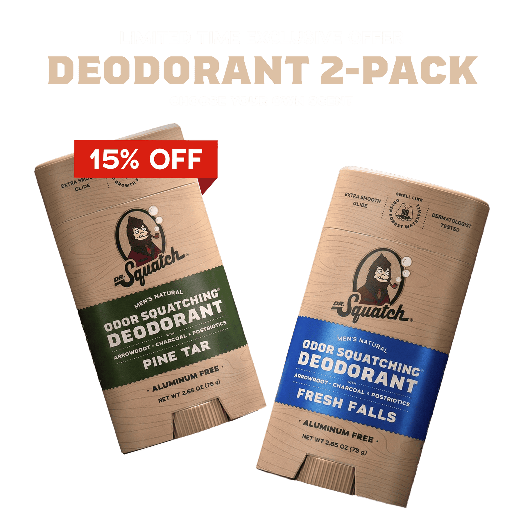 Exclusive: Deodorant 2-Pack Offer - Essential Outdoor Pick