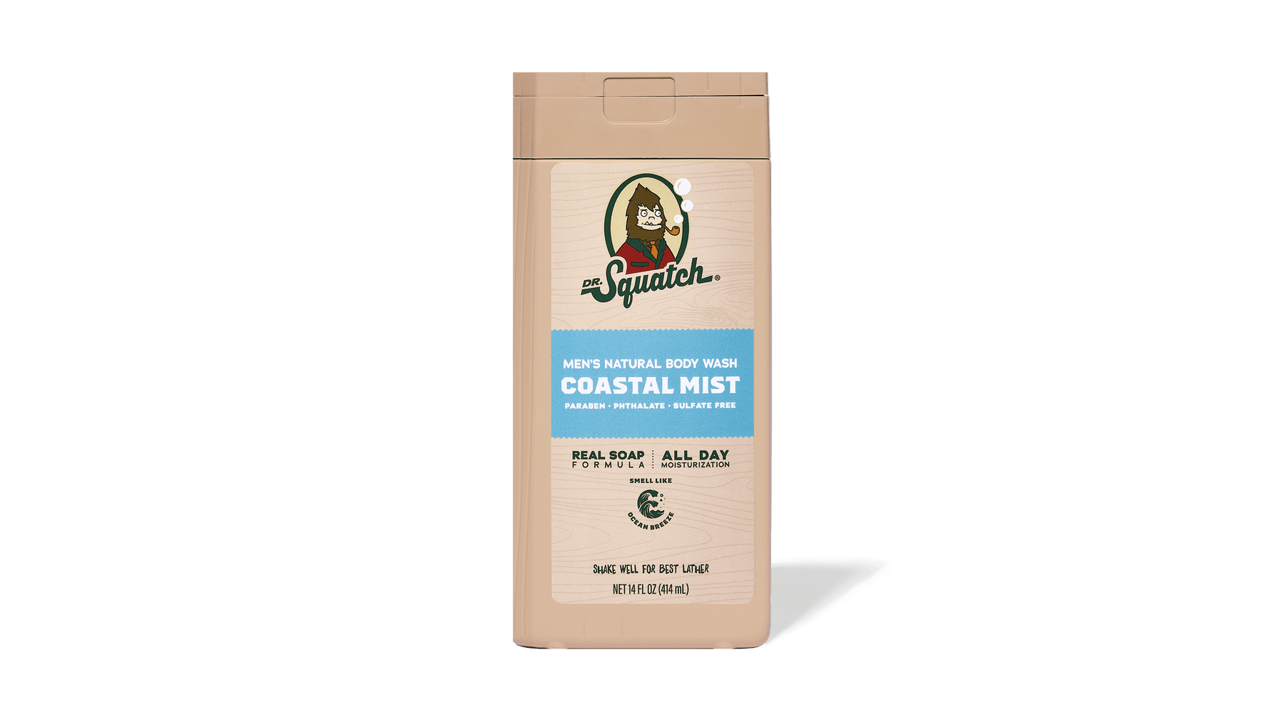 14 oz Coastal Mist Body Wash - Premium Outdoor Clean