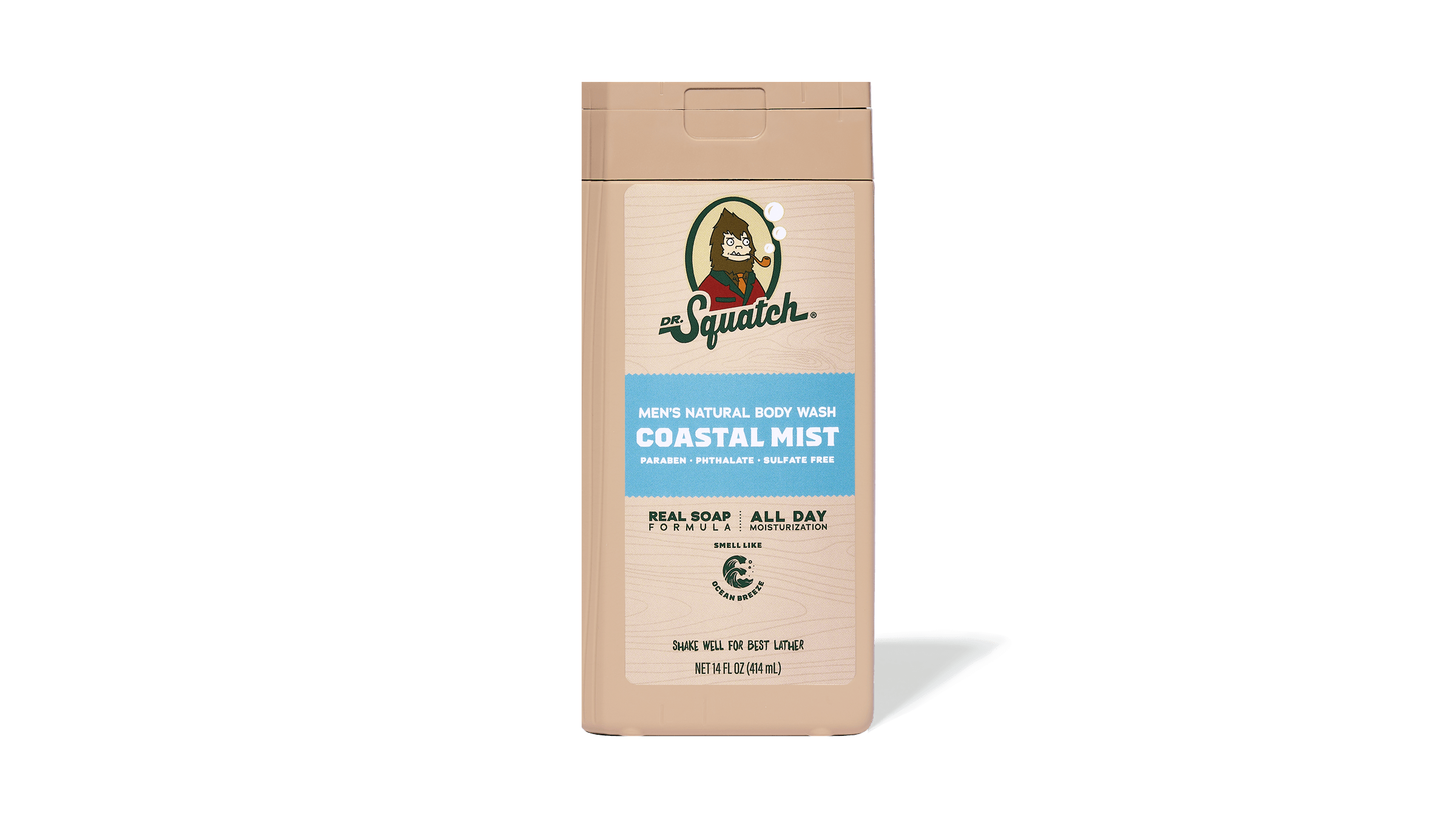 14 oz Coastal Mist Body Wash - Premium Outdoor Clean