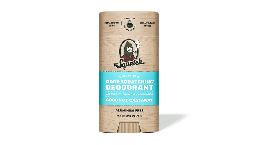 Coconut Castaway Deodorant - Outdoor Travel Carry