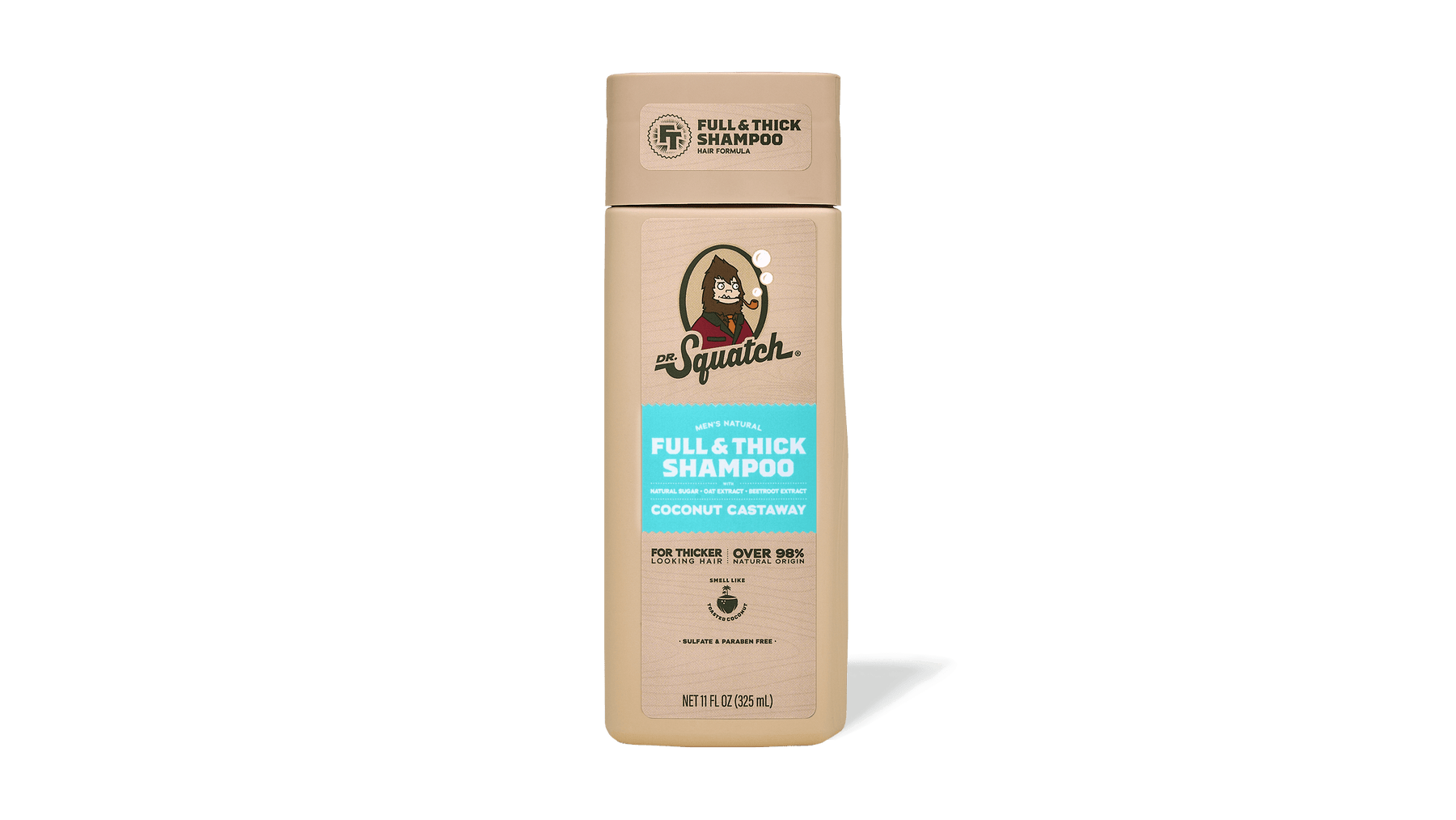 Coconut Castaway Full & Thick Shampoo - Full Shower Finish