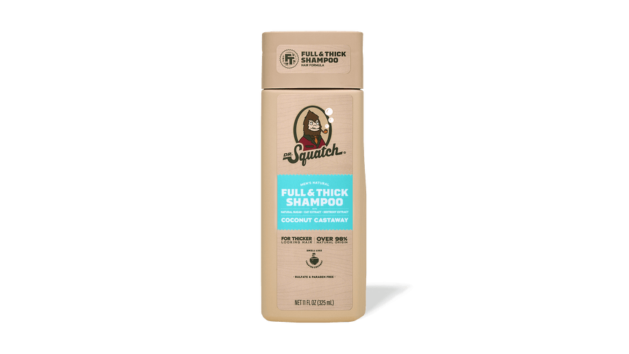 Coconut Castaway Full & Thick Shampoo - Full Shower Finish