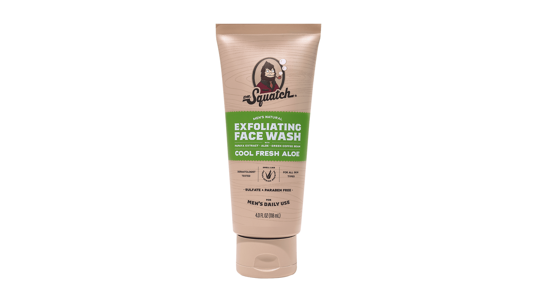 Cool Fresh Aloe Exfoliating Face Wash - Forest Daily Scent