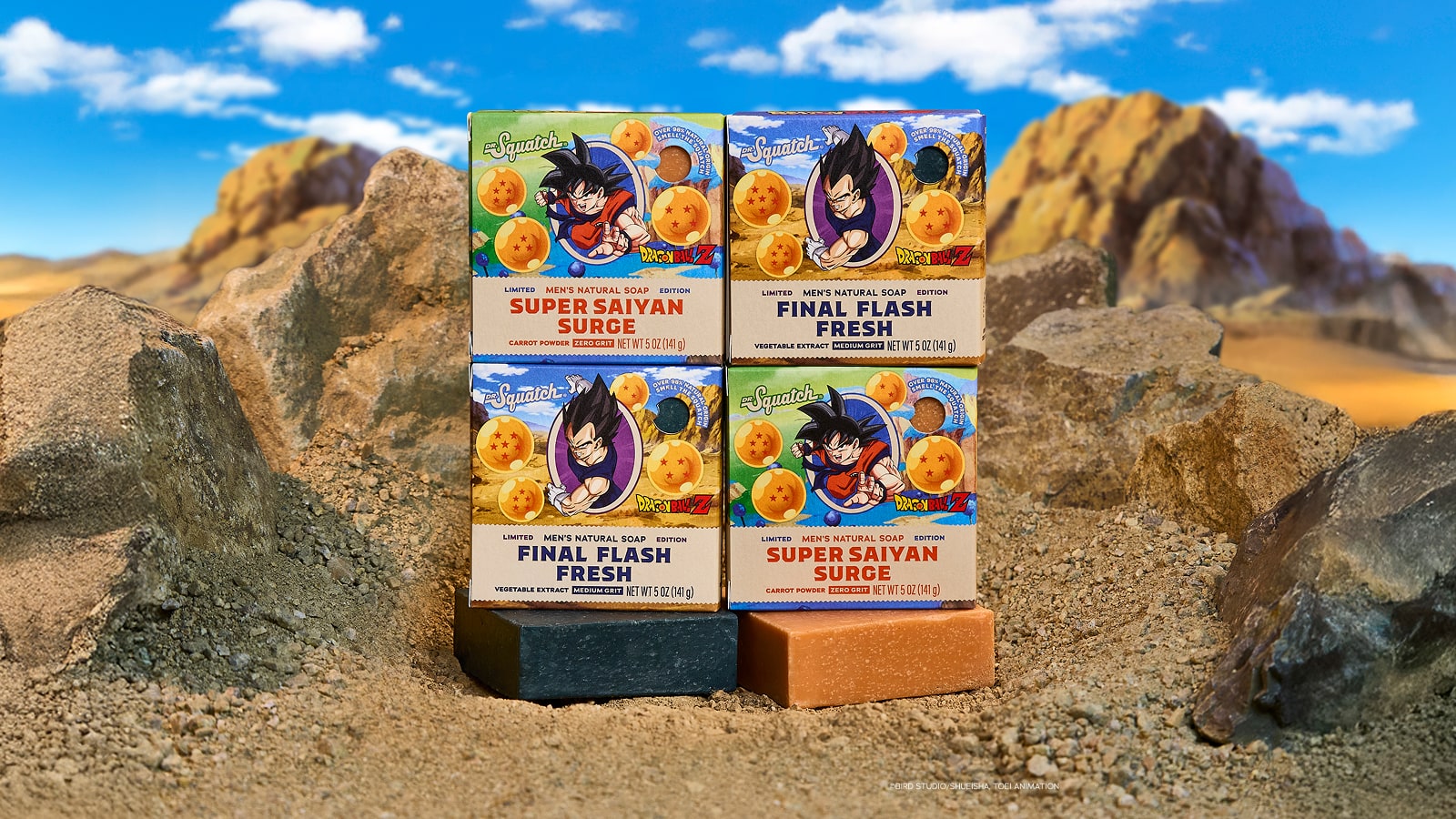Dragon Ball Z 4-Pack - Simple Outdoor Lineup