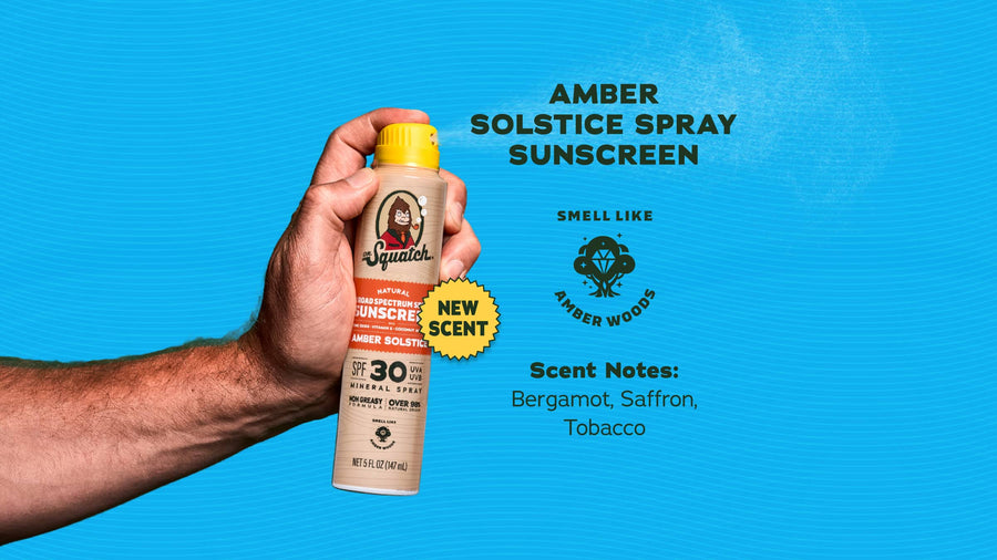 Amber Solstice Spray Sunscreen - Beach Ready