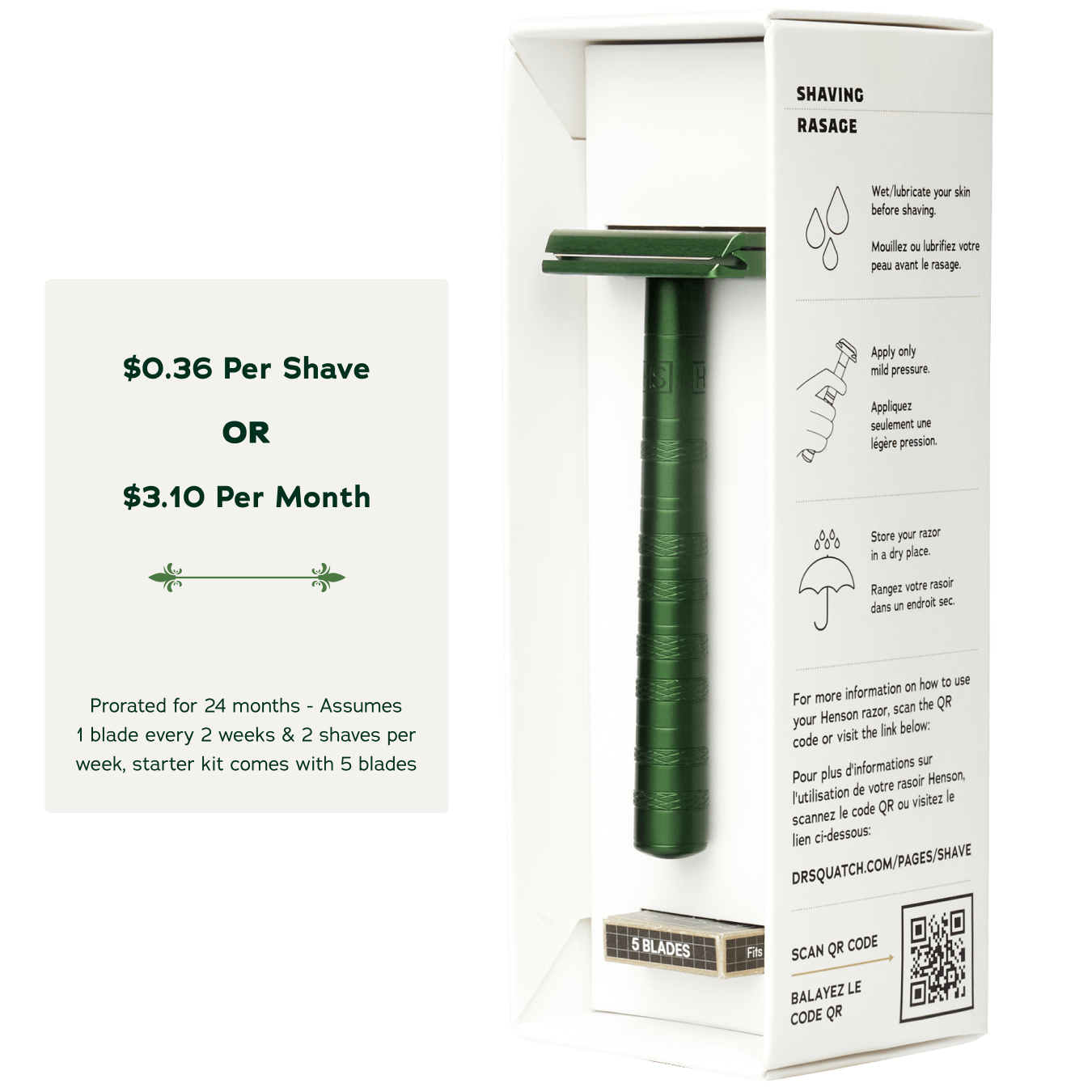 Safety Razor - Soft Active Use
