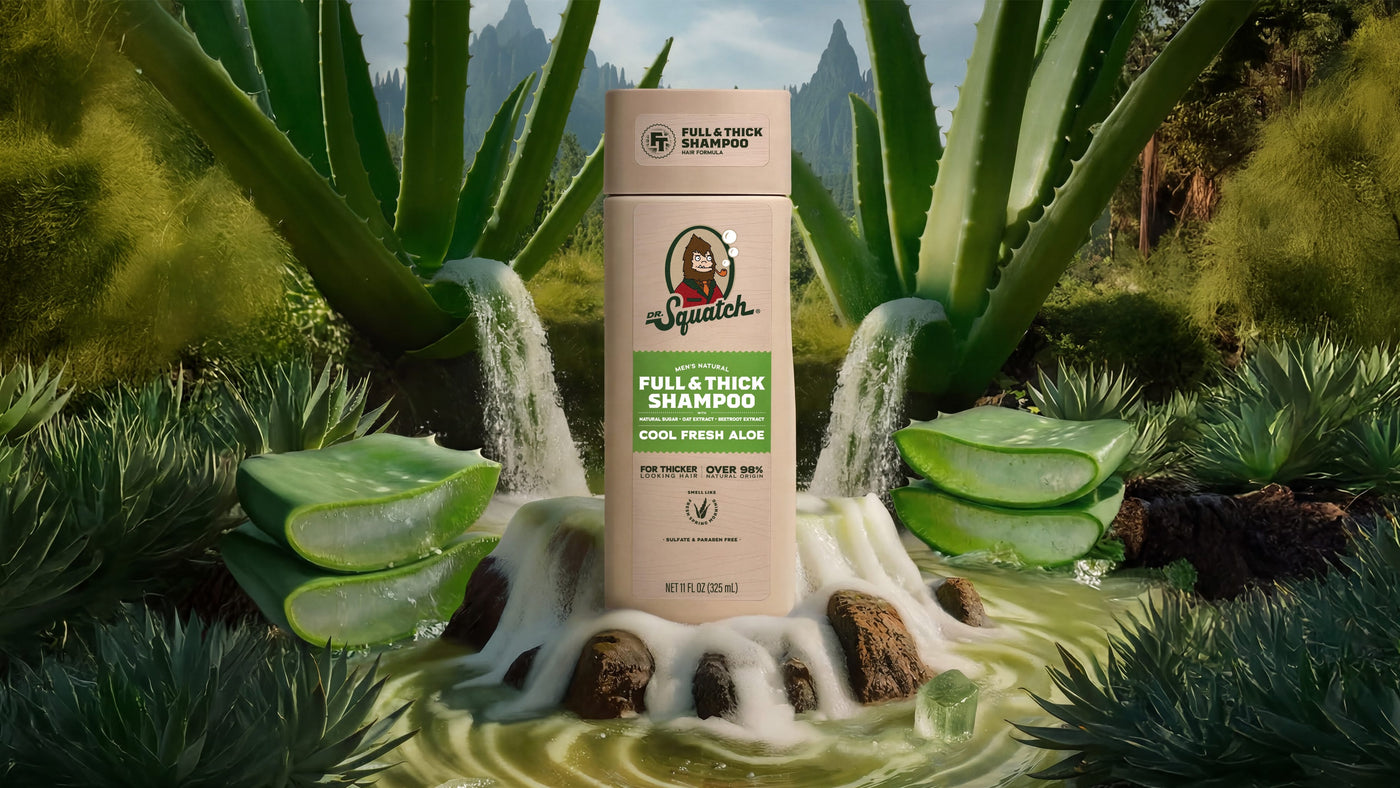 Cool Fresh Aloe Full & Thick Shampoo - Simple Morning Routine