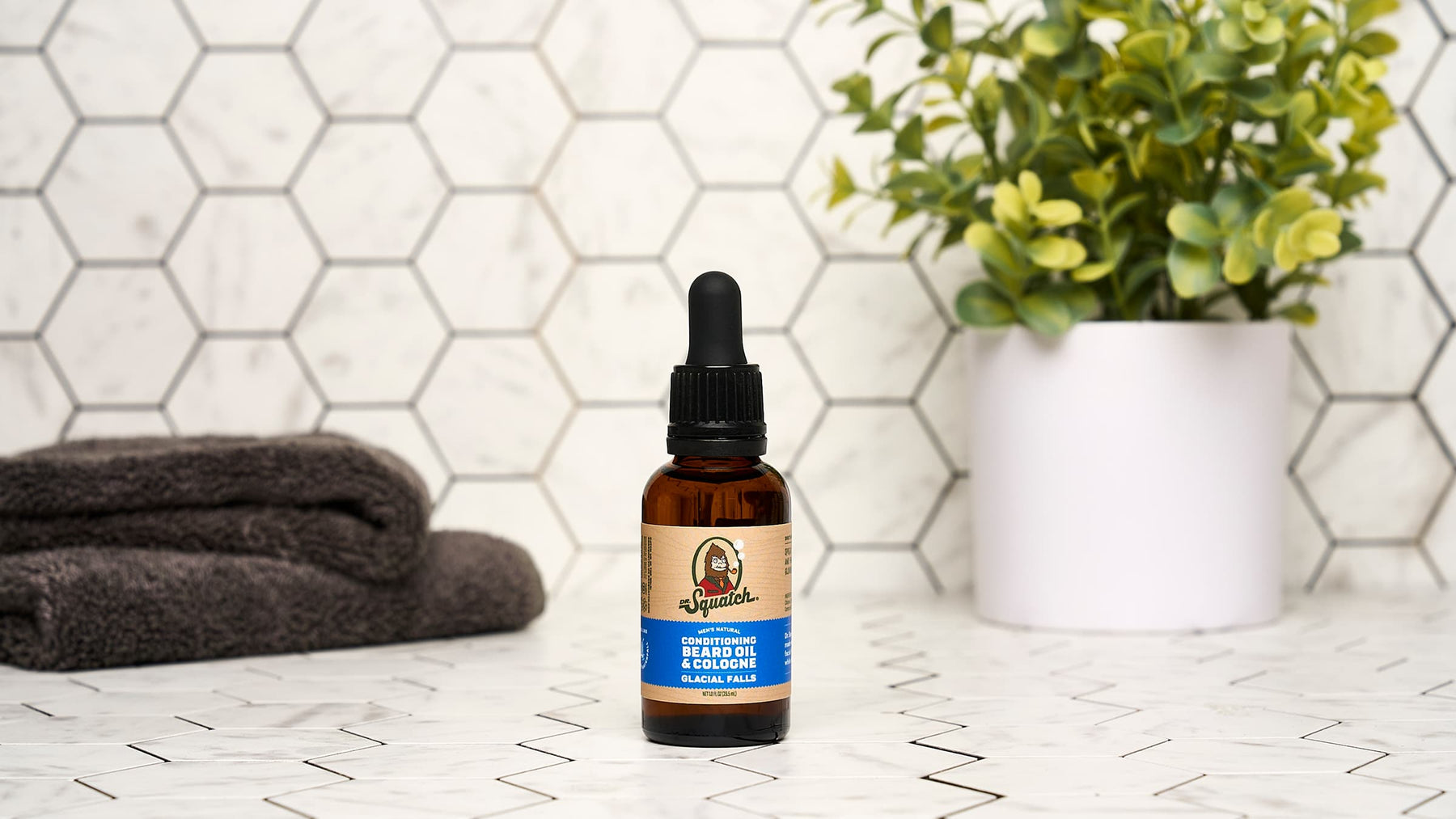 Conditioning Beard Oil & Cologne Glacial Falls - Essential Trail Profile