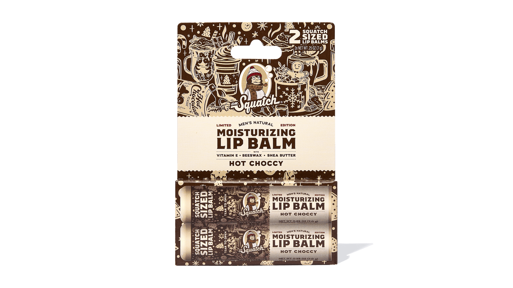 Hot Choccy Lip Balm 2-Pack - Essential Outdoor Pack