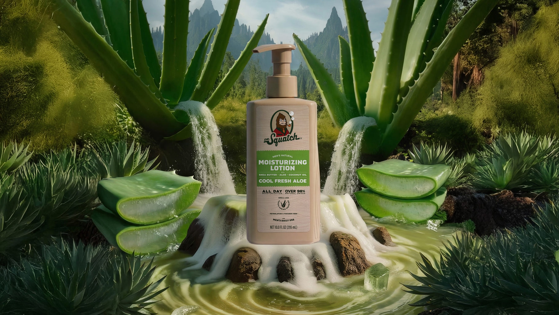 Cool Fresh Aloe Lotion - Bright Home Routine