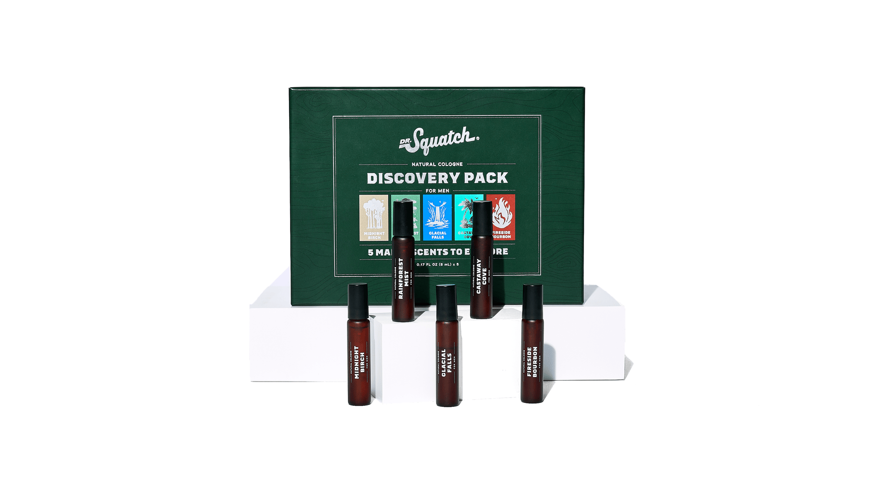Mini Cologne Trial Set - Outdoor Hero Choice