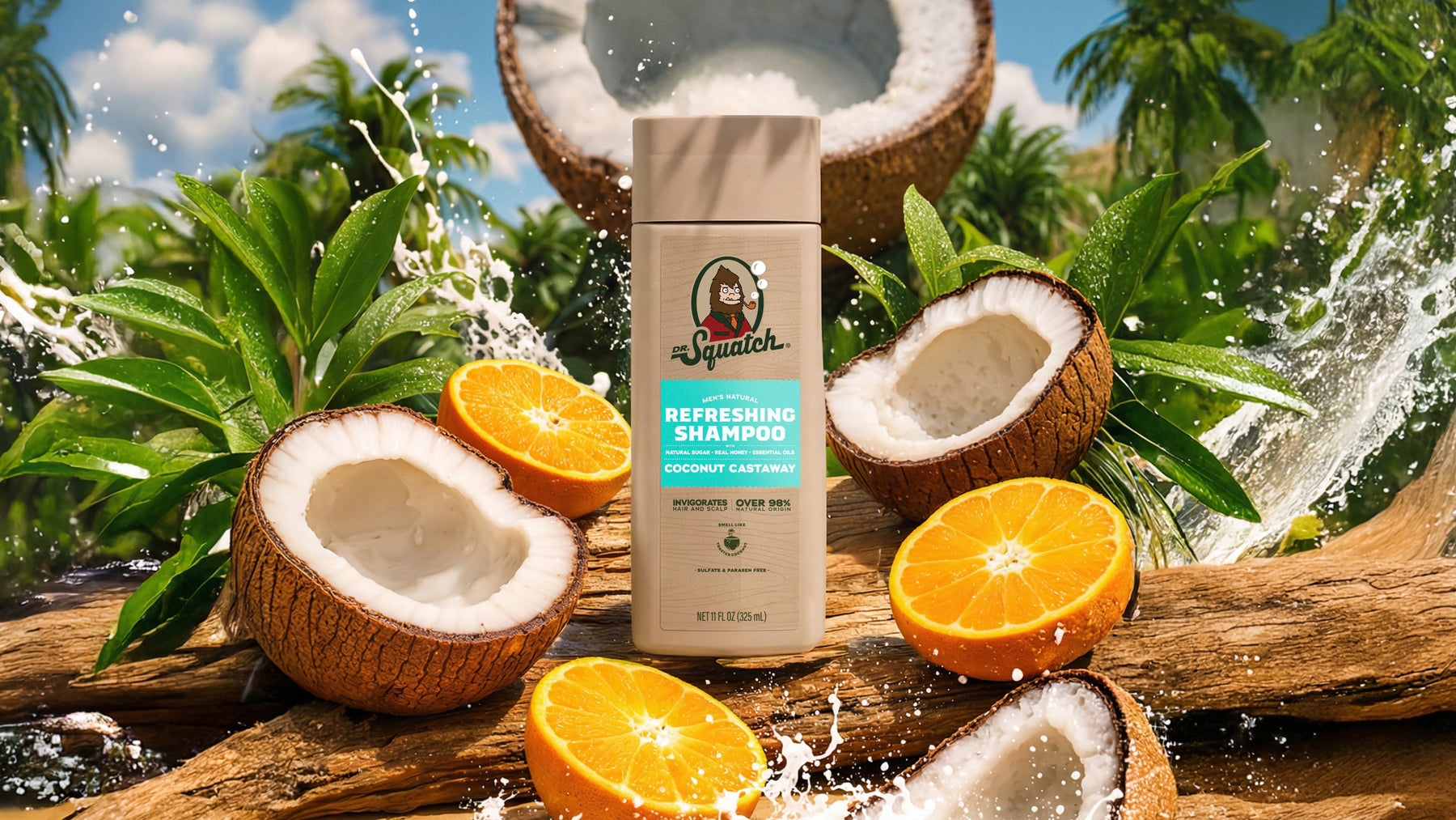 Coconut Castaway Shampoo - Clean Fresh Care