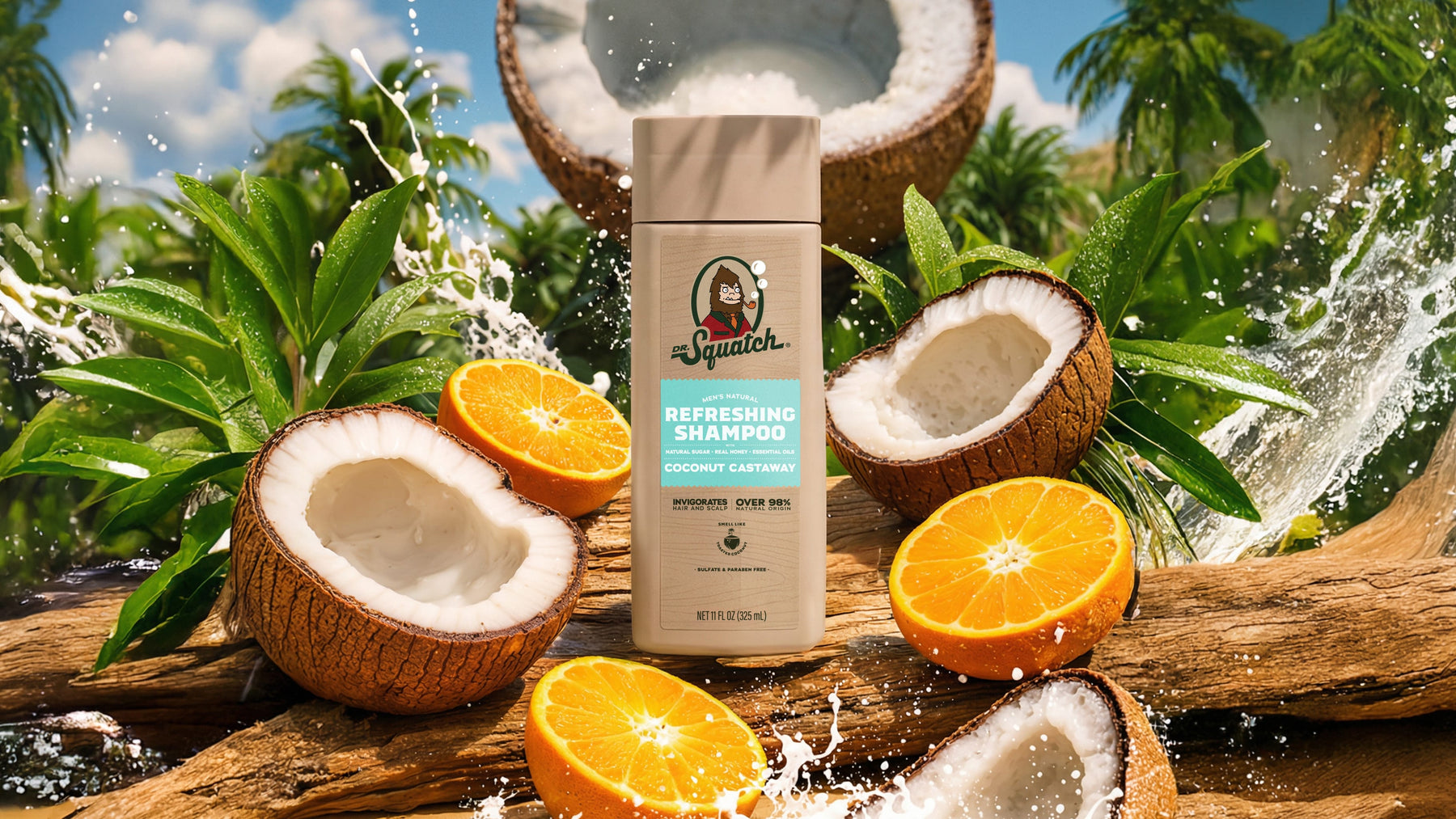 Coconut Castaway Shampoo - Clean Fresh Care