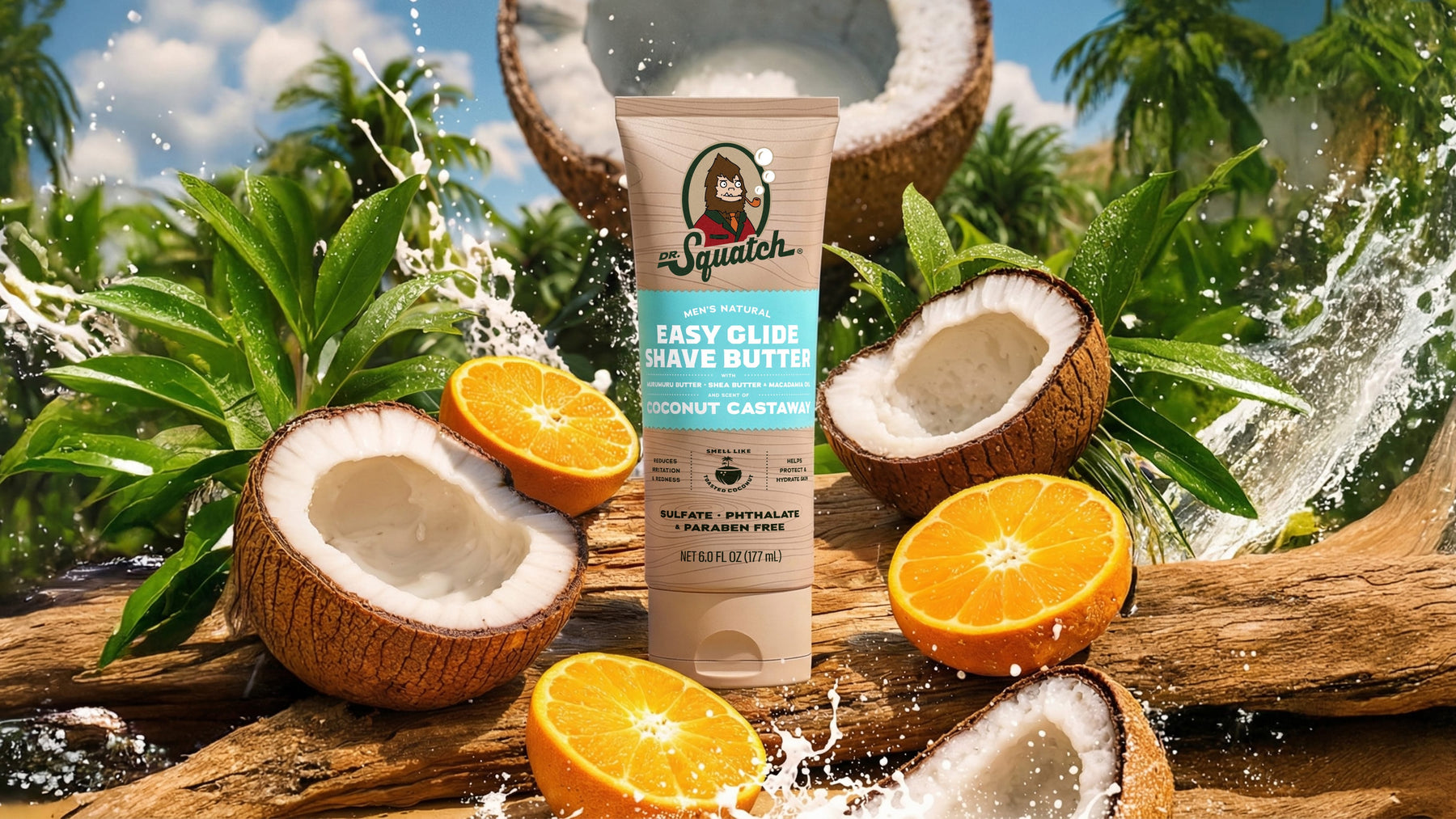 Easy Glide Shave Butter Coconut Castaway - Bright Guard