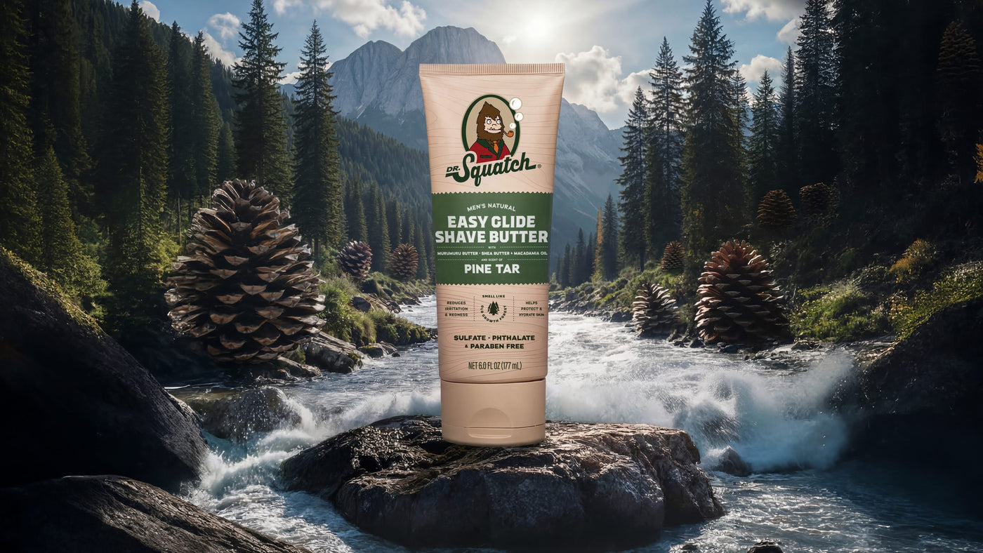 Easy Glide Shave Butter Pine Tar - Travel Outdoor Glide