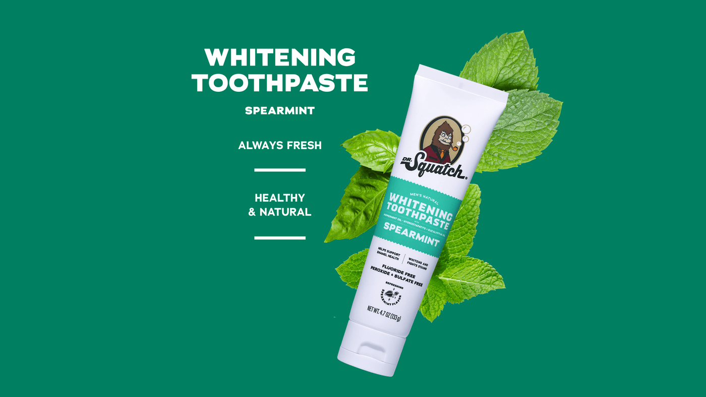Spearmint Whitening Toothpaste - Travel Ready