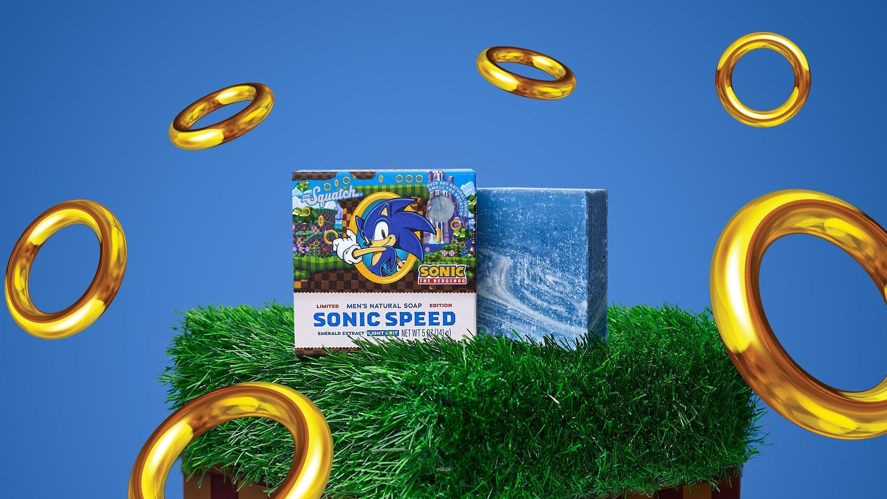 Sonic Speed Bar Soap - Premium Morning Routine