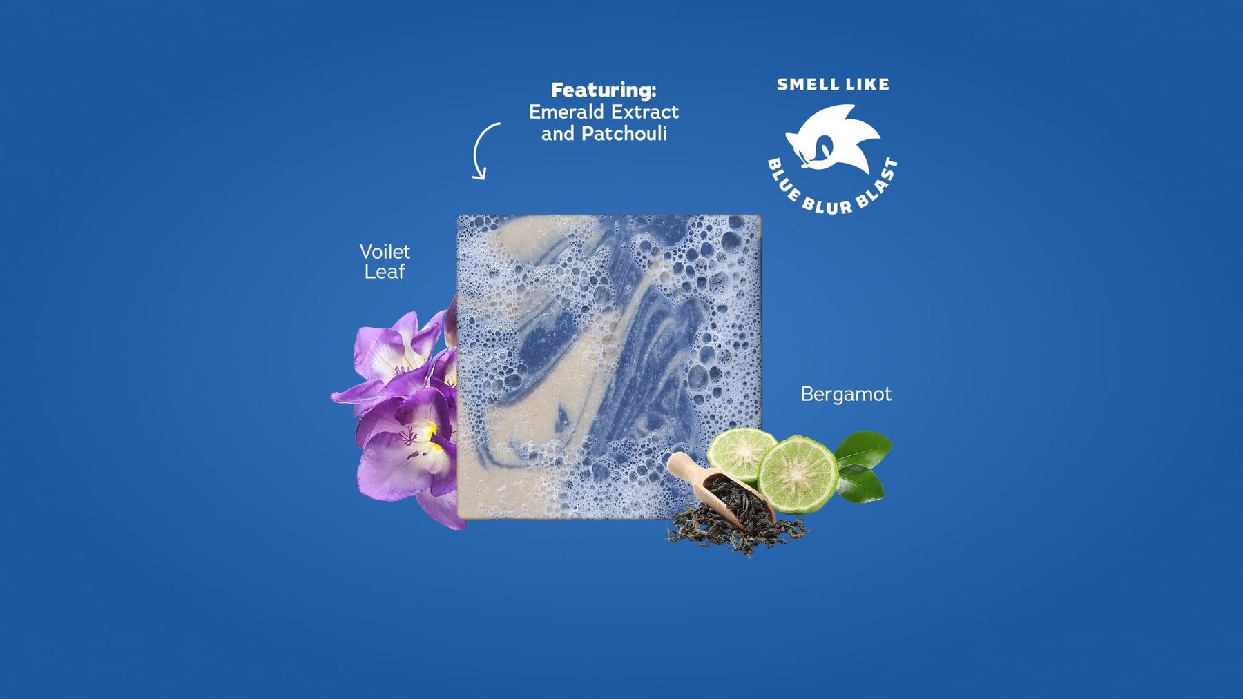 Sonic Speed Bar Soap - Premium Morning Routine