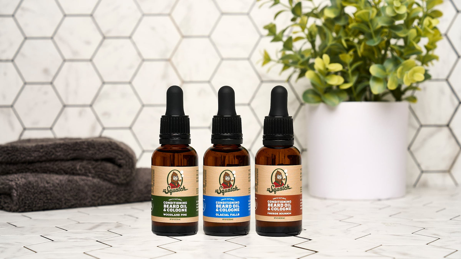 Conditioning Beard Oil & Cologne Woodland Pine - Clean Classic Profile