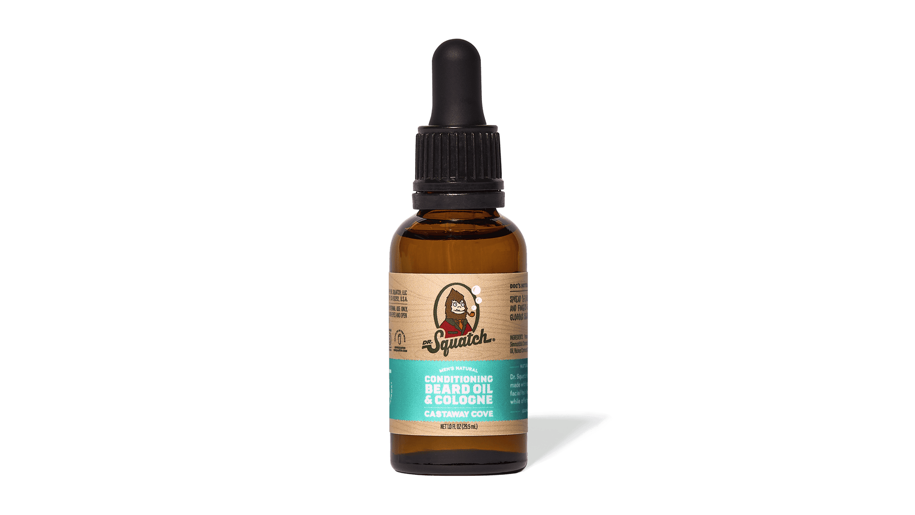 Castaway Cove Beard Oil & Cologne - Easy Daily Blend
