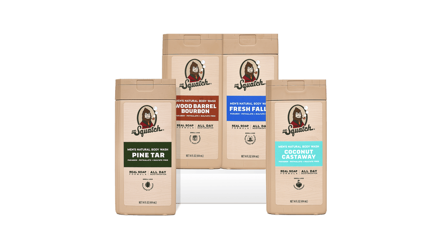 Body Wash 4-Pack - Premium Hero Choice